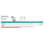316 스테인리스 스틸 클레비스 슬립 S0452 0010 : 지나마켓2