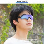 색상변경 라이딩 안경 하프 프레임 스포츠 선글라스 방풍 자전거 고글 교체 1. TS2-PH-RE-1L-35 : 바이몰47호점