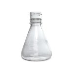 LABSELECT 삼각 세포 배양 병, 통기성 커버, 폴리카보네이트 재료, 250ml 엘렌마이어 플라스크, 17211 : 더헤븐하우스