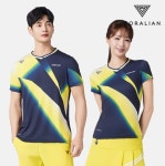코랄리안 남여 커플 반팔T CRT-H1532/H2532 게임웨어 경량 땀배출 빅사이즈 단체 : 요넥스아산점-아산스포츠