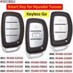 Ecusells 현대 투싼용 원격 스마트 자동차 키, 95440-D3000 D3010 G2600 D7000 F8000 : 벨로시안