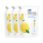 참그린 레몬식초 설거지 주방세제 1L리필 : 보현스토어