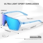 핫 스포츠 사이클링 안경 편광 선글라스 고글 하이킹 야외 승마 1. K335-QTC-1L-05 : 바이몰47호점