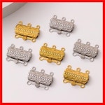 10pcs 스테인레스 스틸 선조 물고기 후크 걸쇠 목걸이 팔찌 커넥터 DIY 진주 매듭 보석 만들기 공예 : 더브라이트홈