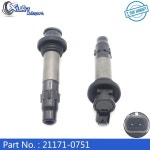 2pcs 점화 코일 211710751 가와사키 닌자 400 2018 2020 J0552 129700-5520 : 크리온트