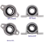 1PCS 지름 8/10/12/15/17/20/25/30MM 아연 합금 KFL001 KFL000 브래킷 KP08 KFL 베어링 시리즈 마운팅 시트 KP000 KP KFL08 : lumen... 