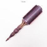 [롤킹]미쏠 엔틱 보라 드라이 롤 빗+ 투명 펄핀셋 (돈모 열판 뿌리 볼륨 2호부터) : 롤킹