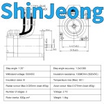 품질보장 Leadshine 혼합 서보 모터 드라이버, 인코더 포함, 3 상 폐쇄 루프 HBS57 + 573HBM20-1000, Nema23 : 신정종합상사S16