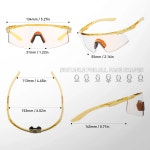 사이클링 선글라스 자전거 고글 도로 야외 스포츠 안경 장비 1. 1L-11 : 바이몰47호점