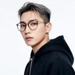 레이벤 안경 7140 8125 투명뿔테 레이밴 블루라이트 차단 변색렌즈 추가 : 투나인안경원