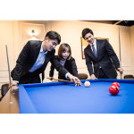 당구 당구공 billiard 초크 당구대 큐대 당구장 커플 레저 스포츠 운동 용품 포켓볼 파르텔 벽지 시트지 롤스크린 : 으뜸데코
