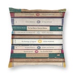 모듬 펭귄 책 광장 베개 커버 폴리 에스터 리넨 벨벳 인쇄 우편 장식 케이스 소파 좌석 쿠션 1. As Shown : 한겨리샵16호점