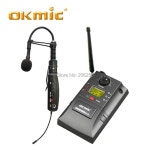 전문 OKMIC OK-8R/AH1 UHF PLL 악기 무선 시스템 마이크 바이올린 오디오 용 MJ-9 클립 : 다이렉트스토어11