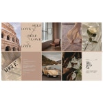 벽장식 소품 INS 감성 사진 글귀 엽서 10매 세트 H7043 : 에이플러스 잡화점