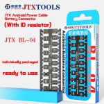 JTX BL-04 안드로이드 전원 케이블 배터리 커넥터, 500개 이상의 최신 인기 폰 모델 지원, 휴대폰 수리 도구용 : 노르켄