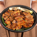 수제 양념 박포갈비 1kg 삼겹살 뼈삼겹 돼지 갈비 : 대한민국농수산