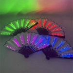 밤성과 Dj 바 클럽 방 파티 훈장을 위한 Led 빛 형광 변색 팬을 가진 Foldable 손 : -영원홀딩스-