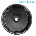 Shonee 스프린터 및 닷지와 호환되는 오일 필터 렌치 84mm 14플루트 오일 필터 : 사만당