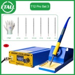 MECHANIC T12 Pro 납땜 스테이션 인두 정전기 조절기 LED 디스플레이 디지털 : 더솔렘비글로벌