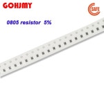 0805 SMD 저항기 5% 0R ~ 10M 0.11R 0.33R 2R 1K 43K 220K 470K 2M 3M 개 : 머스트2상사
