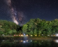 오지 은하수 투어 영양수비 별빛캠핑장 : 영양수비별빛캠핑장