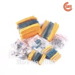 50 개/몫 1W 1% 금속 필름 저항기 1R ~ 1M 2R 47R 330R 1K 4.7K 22K 51 옴 : 머스트2상사