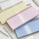 미니 스텝퍼 패드1년 주간 계획서 Bungle Cord 하드 커버 54주 테이블 체크리스트 일기 메모 할 목록 학교 선물 F7638 : 올데이몰1