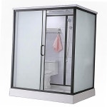 조립식 부스 간이 샤워부스 농막 이동식 화장실 샤워 샤워실 캠핑장 야외 : 똥이하우스