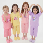 캐치티니핑 오로라핑 위시캣 달달냥 아이냥 빛나핑 여아 아동 내의 내복 잠옷 실내복 : 꿈스타