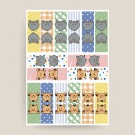 [미뚜&뚜유] 미뚜&뚜유 인덱스 스티커 귀여운 캐릭터 스티커 : 미뚜