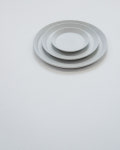 (1616 / arita japan) 1616 아리타 TY Round Plate 160 - plain grey : 아워위스터프