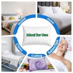 에코레어 12 스탠다드 사이즈 베개 커버 면 리치 T200 화이트 폴리코튼-20 x30 (최대 20인치 X 28인치 베개) - 가정, 호텔, 병원, 휴가 대여... 