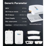 품질보장 A14M Wi-Fi HaLow HT-H7608 IEEE 802.11ah 듀얼 밴드 게이트웨이 확장기 3km 장거리 US 플러그 : 신정종합상사S30