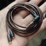 3.5mm ~ MMCX 고순도 OFC 무산소 구리 약간 확장된 핀 헤드폰 케이블 부드럽고 강하며 내구성이 뛰어남 : 우미리아마켓