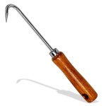 토양 손실을 위한 루트 분재 도구 고강도 재배 이식을 정원 강철 Brown Root Hook : 픽잇업나우
