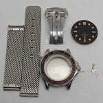 OM 210.90.42.20.01.001 시계 부품 하이마 007 노 타임 투 다이용 액세서리 820082152813 무브먼트 삼각대용 31mm 다이얼 : 페이즈룸