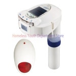 조절 가능한 센서 튜브와 태양광 배터리 전원을 갖춘 수영장 안전 경보기 : -영원컴퍼니-