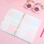 코일링 PVC 디바이더 바인더 페이지 A5 사이즈 노트북 오거나이저 필기 문서 정리용 : 담아플레이스