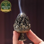 보산 향로 탁상 장식품 가정 및 사무실 장식 수집품 창의적인 휴대용 소형 가정용 향로 : 일룡산업