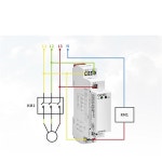 1PCS GRV8-03-08 3상 전압 모니터링 릴레이 위상 및 M460) 시퀀스 / 보호기 잘못된 380V(GRV8-03 손실, GRV803/M460 : bestie10