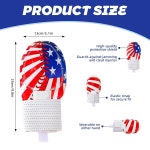 용 야구 슬라이딩 미트와 팔 소매 3개 국기 소프트볼 장비 소년용 조절식 스포츠 보호구 : 바잉로디