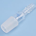 19/22 Male 유리 조인트와 8mm 호스 연결 실험실 제품이 포함된 Labasics 스트레이트 인렛 어댑터 14/20 Joint : AMAZING001