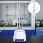 24/40 Male 유리 조인트와 8mm 호스 연결 실험실 제품이 포함된 Labasics 스트레이트 인렛 어댑터 14/20 Joint : AMAZING001