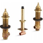 Kohler K-301-K-NA 1.9cm(3/4인치) 조절 가능한 와이드 스프레드 세라믹 러프인 밸브 시스템 N/A : bestie10