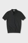 정품 멜란지 카라 니트 폴로 스웨터 블랙 그레이 네이비 화이트 M-RNIT01 빅 스몰 S M L XL XXL 115 110 105 100 95 : 빠니깔레 영통점