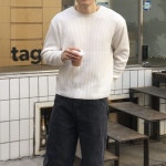 지엘 컷팅 크롭 티셔츠 (4color) : 에드마인 edmine