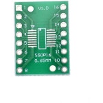 10PCS SMD에서 DIP 어댑터 PCB 프로토 SOT223 SOP28 0603 SOT89 SOP14 보드 TQFP100 SMT SOP8 48 0402 QFN44 SOP10 SO : 레투스8