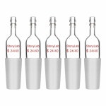 스토니랩 [5팩] 24/40 Male 유리 조인트와 10mm 호스 연결 실험실 제품이 포함된 스트레이트 인렛 어댑터 14/20 Joint : AMAZING001