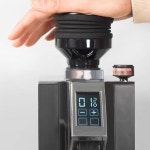 커피 원두 그라인더 싱글 도즈 호퍼 벨로우즈 귀여운 도구 청소 유레카 머신용 미뇽 : 엔빌로