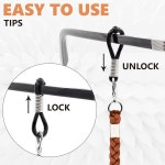 나 안경 끈 홀더 코드 - 테릴렌 액세서리 1 Beaded Black White Gold : AMAZING001